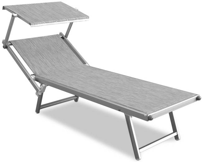 Шезлонг-лежак металлический Maxi Relax 1940х760х400 мм Шезлонг-лежак металлический Maxi Relax 1940х760х400 мм