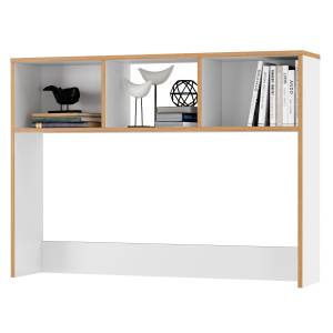 Надстройка на стол Вуди 13.161 цвет белый премиум/дуб крафт золотой