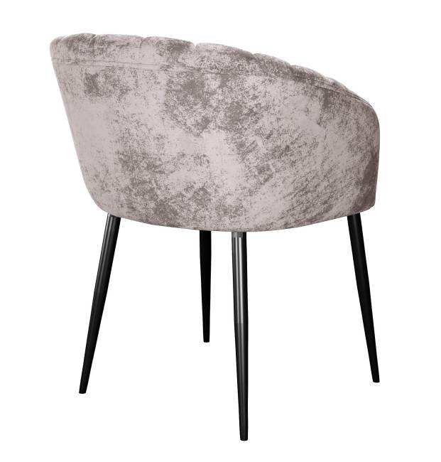 Стул DikLine 442 поворотный, M02 бежевый, ножки черные Стул DikLine 442 поворотный, M02 бежевый, ножки черные