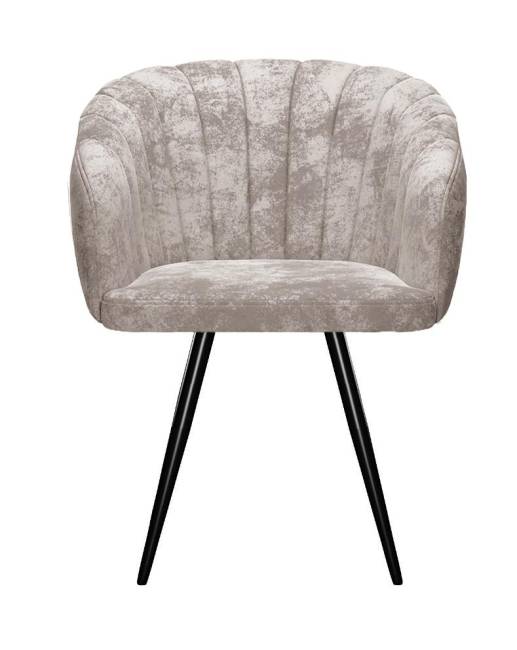 Стул DikLine 442 поворотный, M02 бежевый, ножки черные Стул DikLine 442 поворотный, M02 бежевый, ножки черные