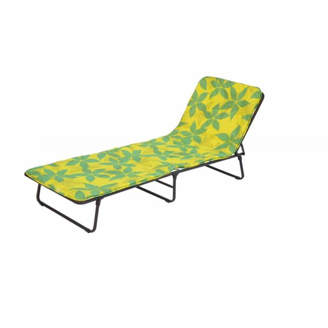 Кровать раскладная Стефания п/мягкая, зеленый, желтый