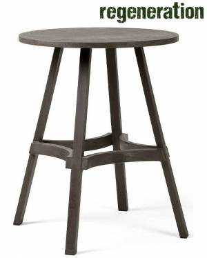 Стол пластиковый обеденный Combo 60 терра Ø600х750 мм