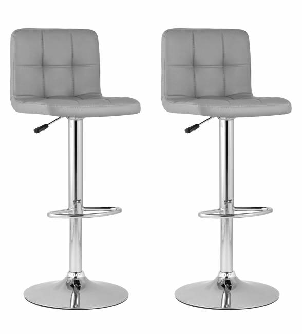 Стул барный Малави LITE серый 2 шт