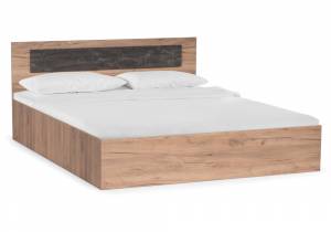 Taika 160х200 дуб золотой / камень темный