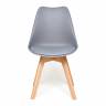 Стул TULIP (mod. 73) дерево/пластик/ПУ, 48.5*52.5*83cм, серый (Комплект из 4 шт.) серый дерево/пластик/ПУ Стул TULIP (mod. 73) дерево/пластик/ПУ, 48.5*52.5*83cм, серый (Комплект из 4 шт.) серый дерево/пластик/ПУ
