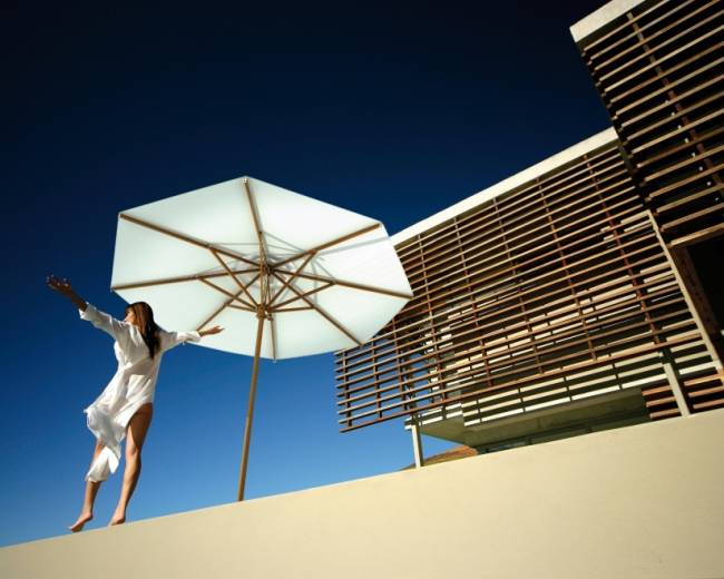 Зонт профессиональный Ø3 м Palladio Standard натуральный, слоновая кость Ø3000 мм Зонт профессиональный Ø3 м Palladio Standard натуральный, слоновая кость Ø3000 мм