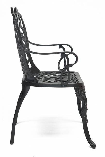 Скамья Secret de Maison Симфония/Symphonie сплав металла/алюминий, 95х56х92см, черный черный сплав металла/алюминий