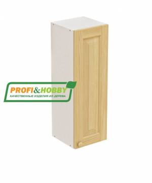 Шкаф навесной 300х340х960 + фасад сосна без покраски Шкаф навесной 300х340х960 + фасад сосна без покраски